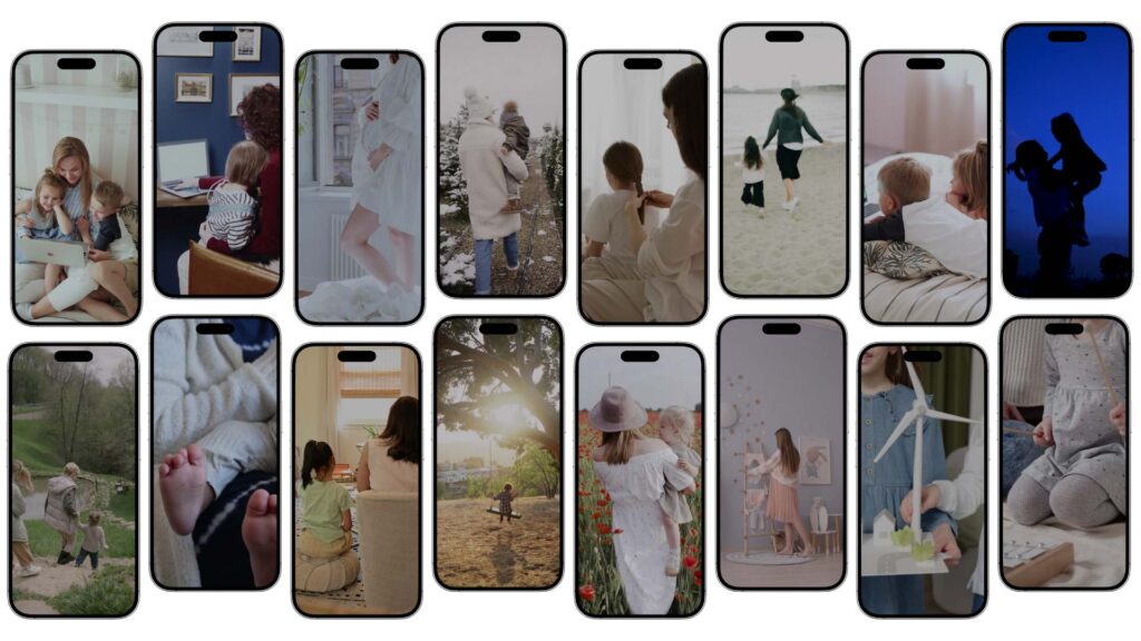 preview do pack de mães